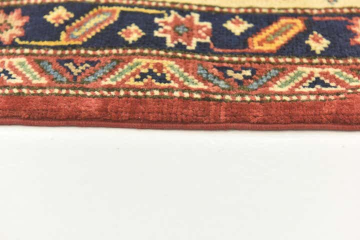6' 7 x 9' 5 Hand Knotted Kazak Rug