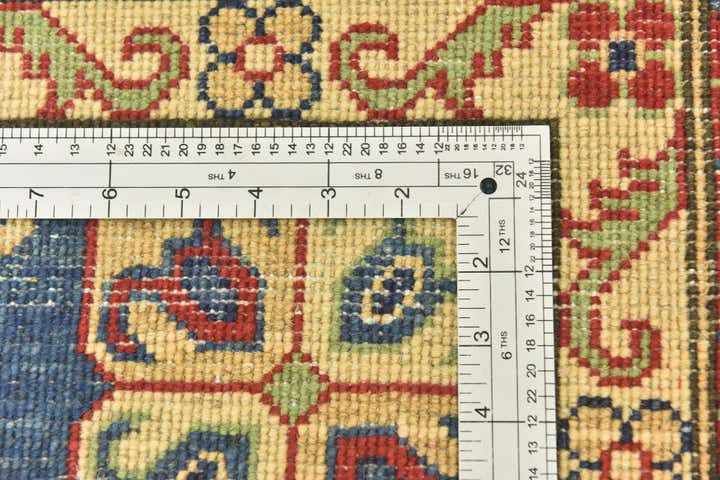 5' 7 x 7' 8 Hand Knotted Kazak Rug