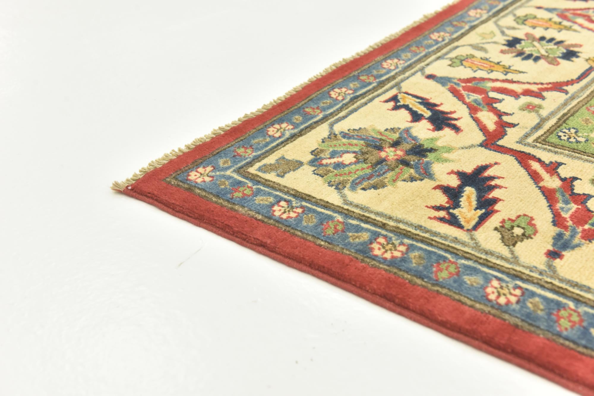 6' 8 x 9' 6 Hand Knotted Kazak Rug