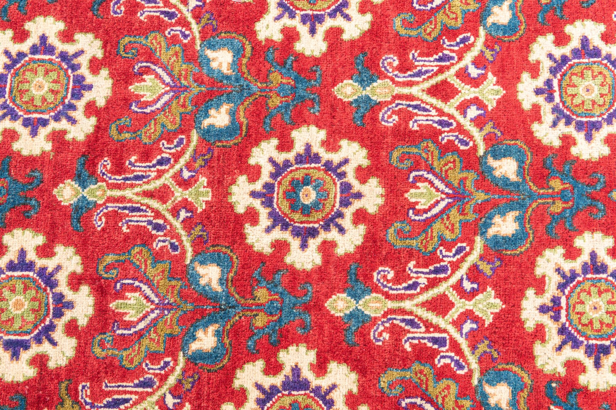 5' x 8' Hand Knotted Kazak Rug