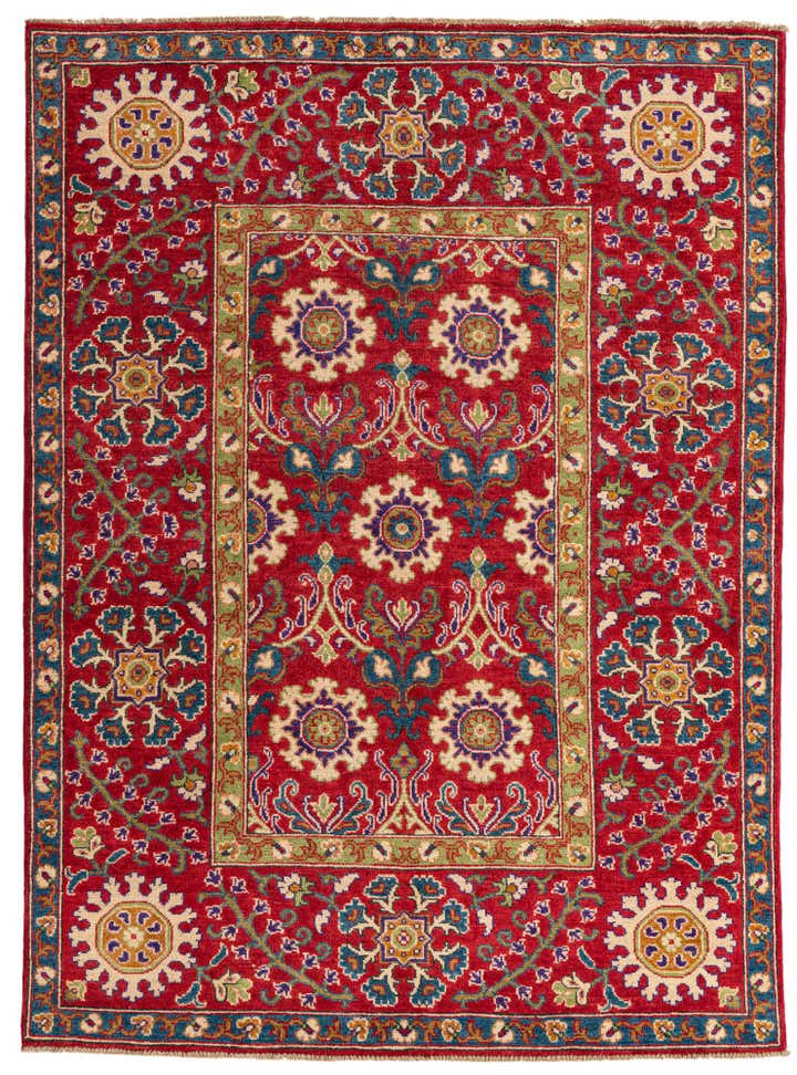 150cm x 245cm Handgeknüpft Kazak Teppich