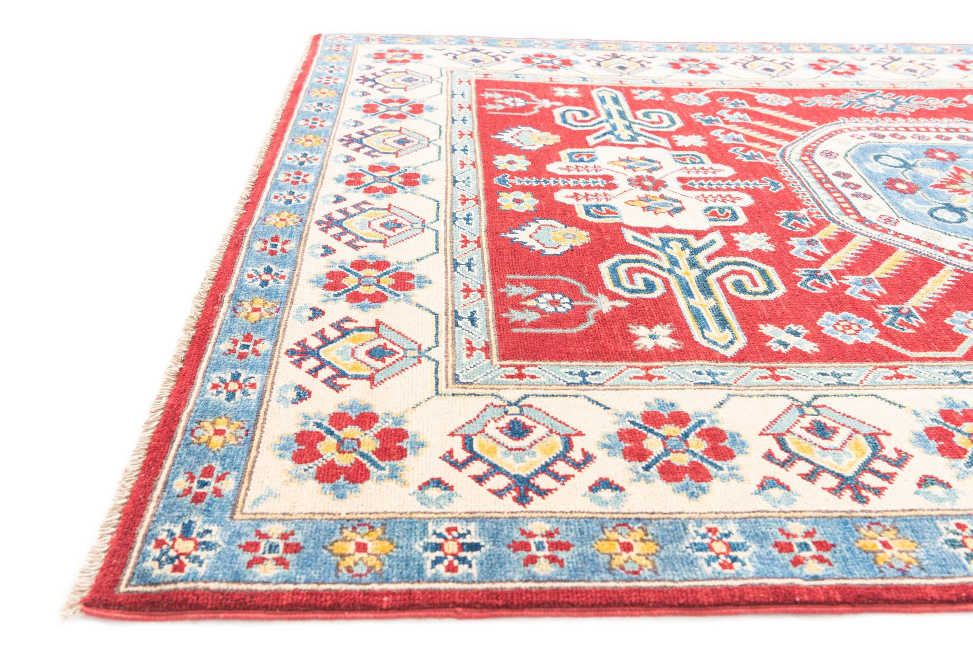 5' x 6' 9 Hand Knotted Kazak Rug