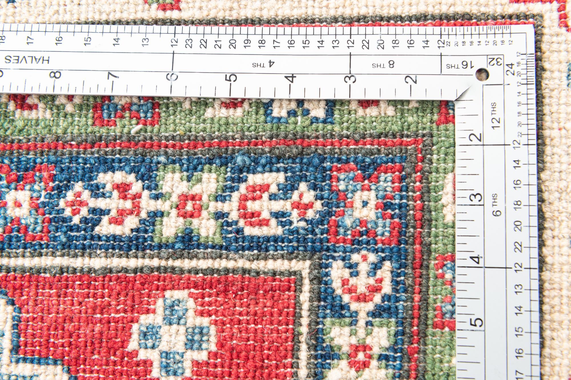 5' x 6' 6 Hand Knotted Kazak Rug