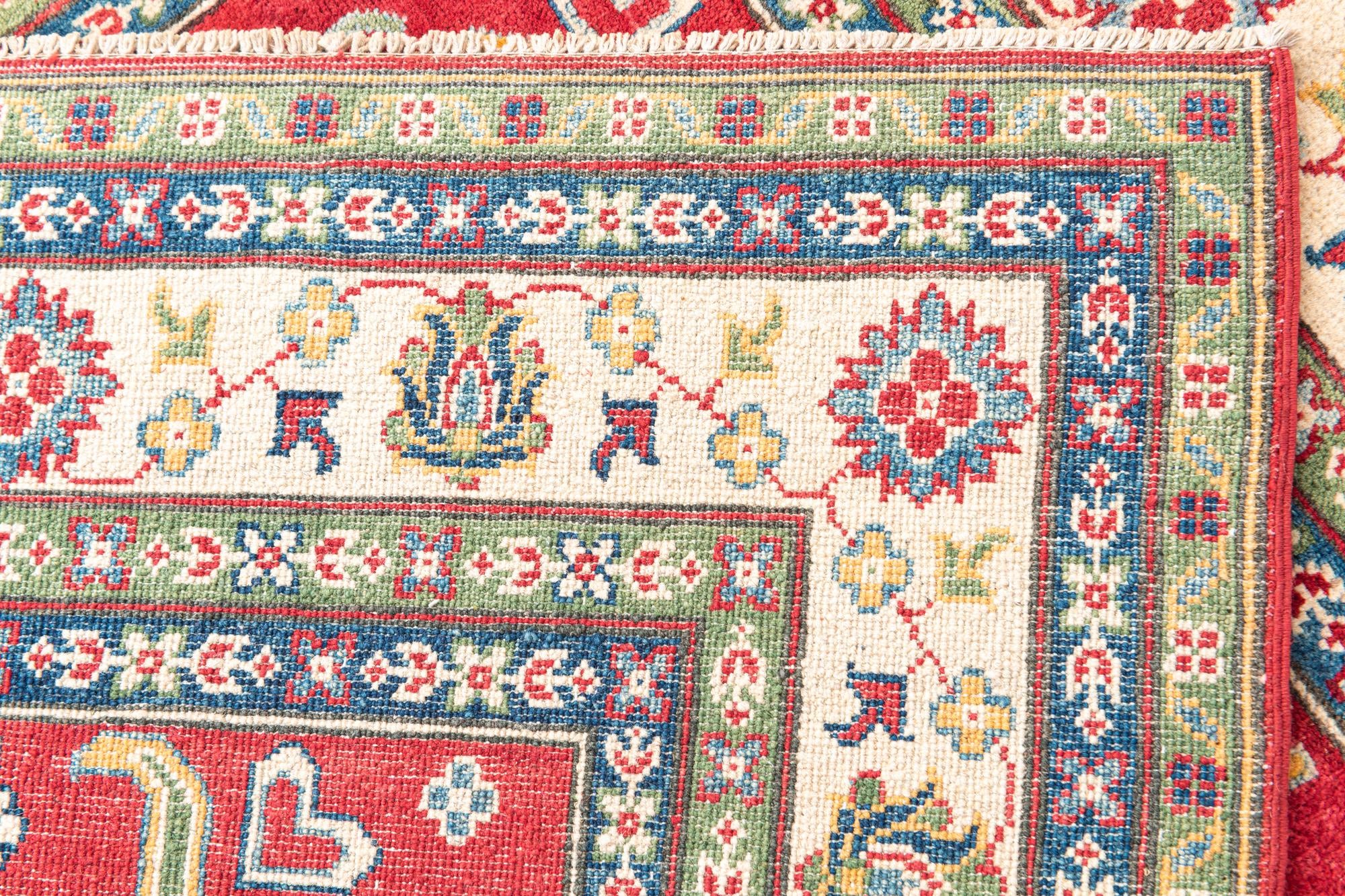 5' x 6' 6 Hand Knotted Kazak Rug