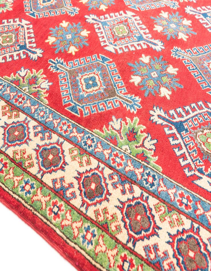 Detail image of 5' 1 x 7' Hand Knotted Kazak Rug