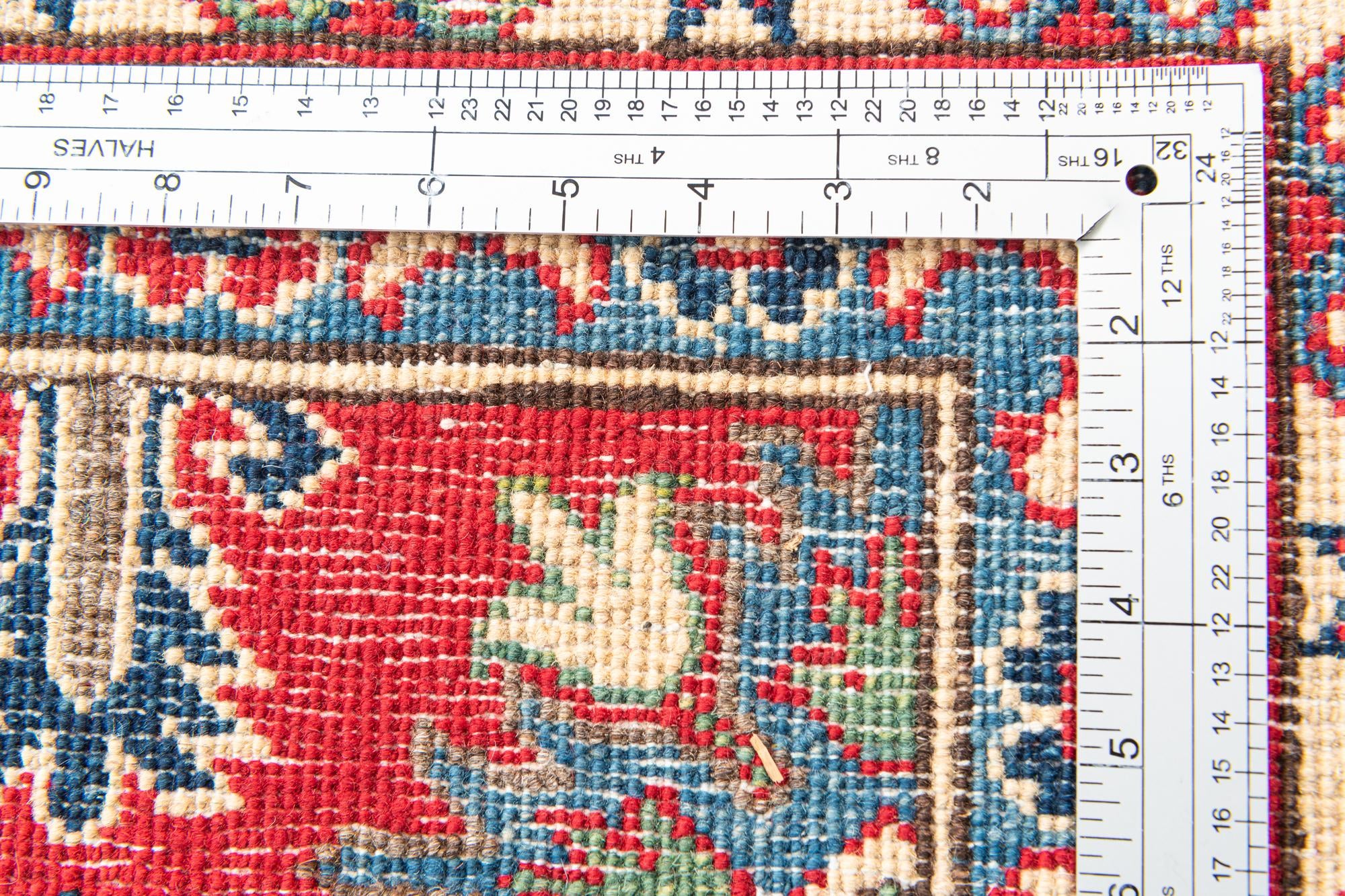 5' 1 x 7' Hand Knotted Kazak Rug