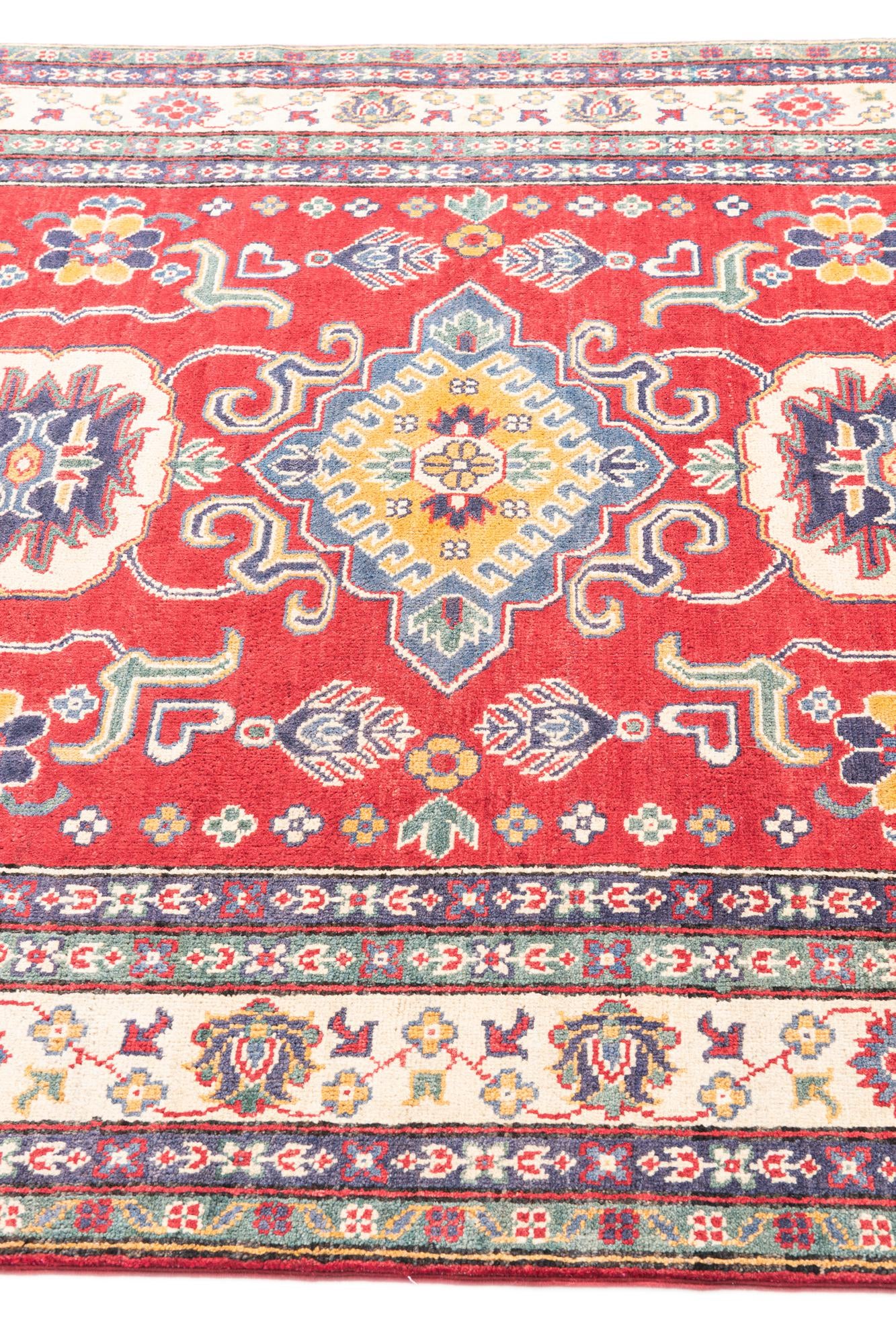 5' x 6' 8 Hand Knotted Kazak Rug