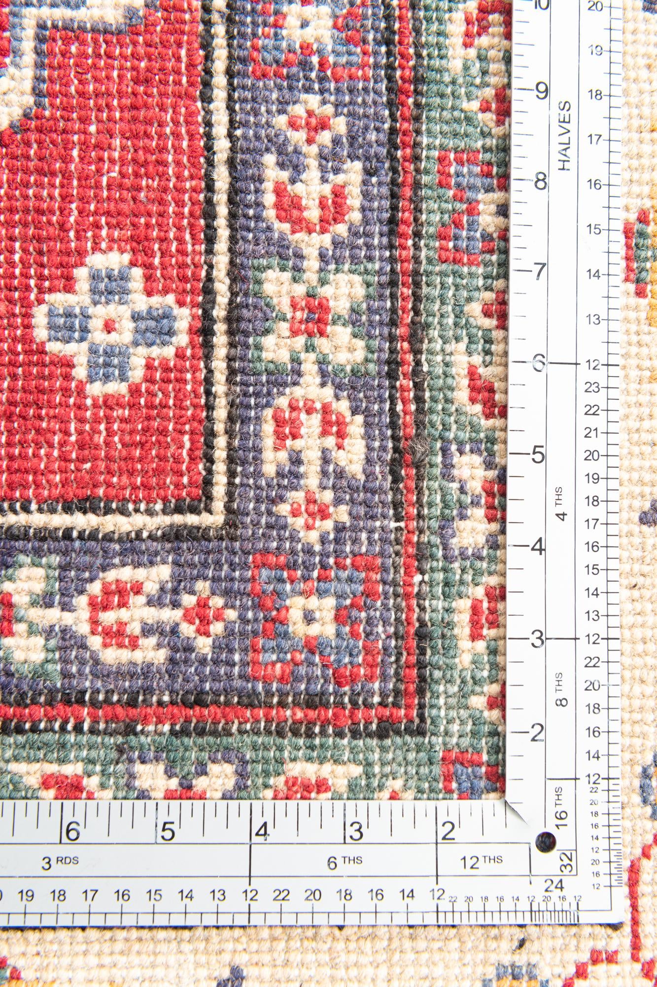 5' x 6' 8 Hand Knotted Kazak Rug