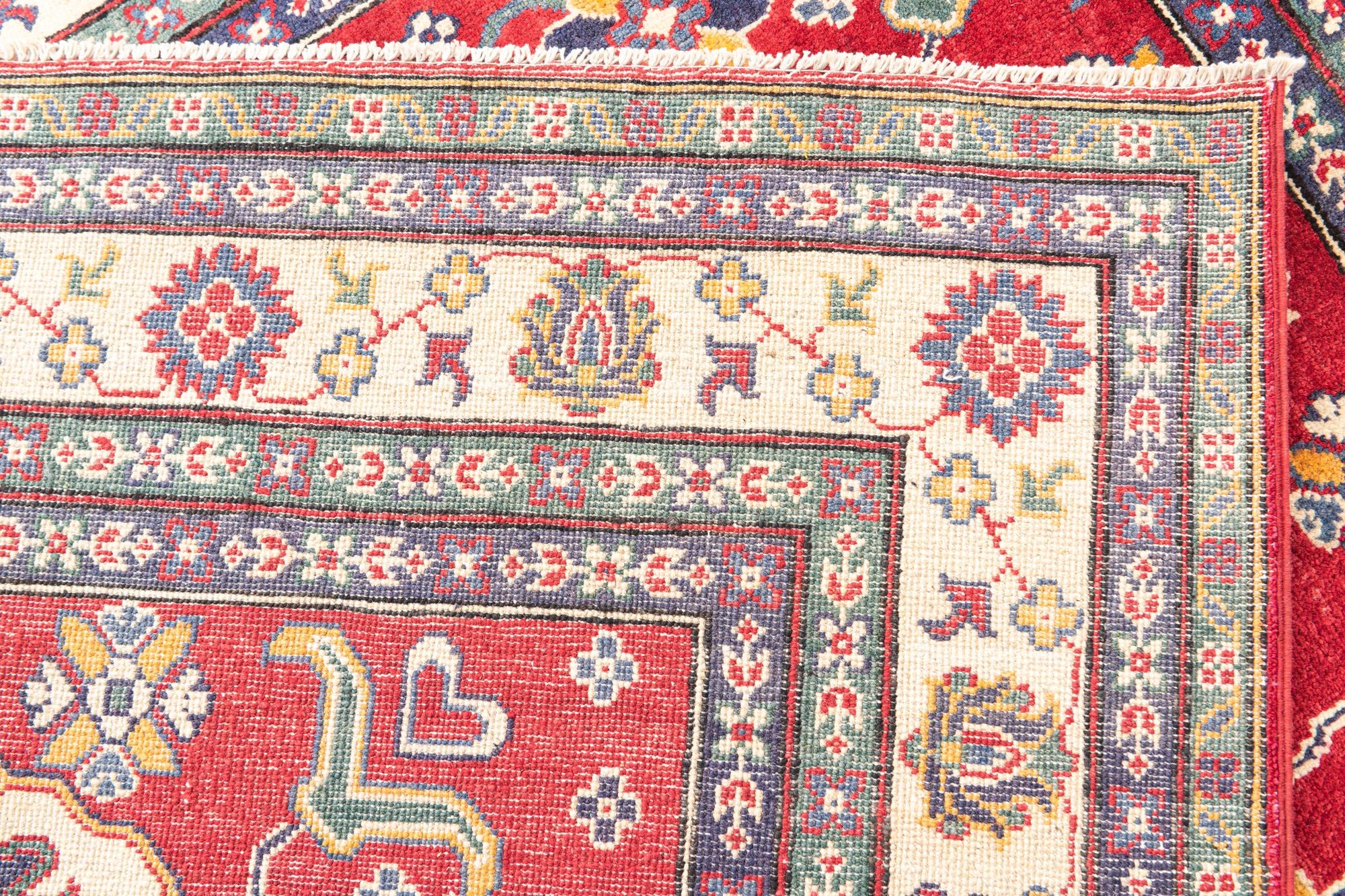 5' x 6' 8 Hand Knotted Kazak Rug