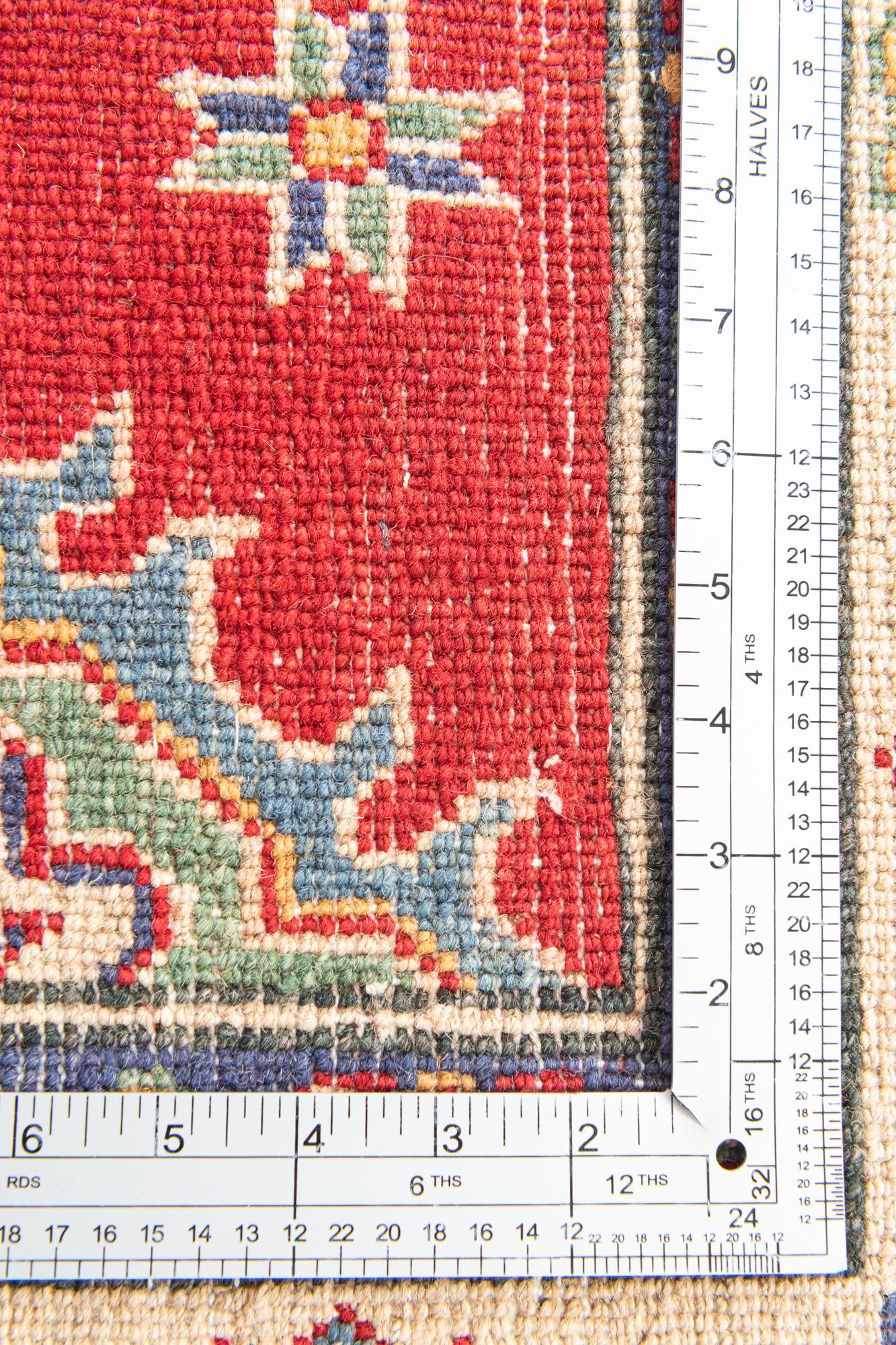 5' x 7' Hand Knotted Kazak Rug