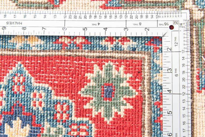 4' 10 x 7' Hand Knotted Kazak Rug