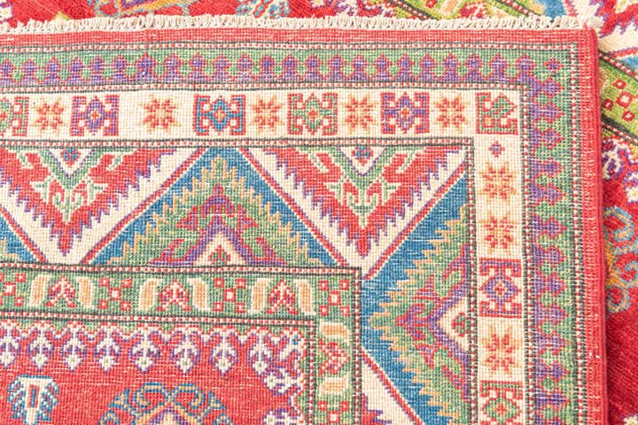 4' 10 x 7' 1 Hand Knotted Kazak Rug