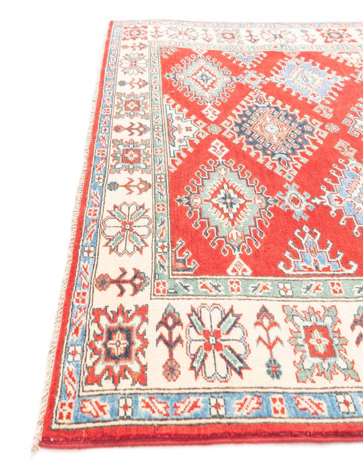 Detail image of 5' x 7' 1  Hand Knotted Kazak Rug
