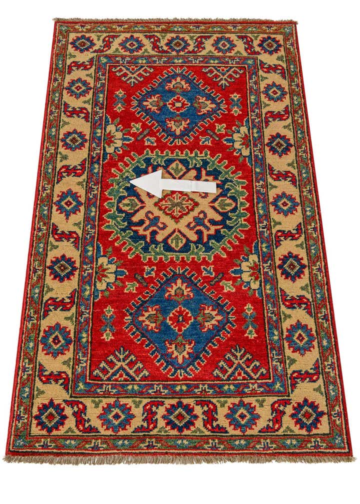 2' 8 x 4' 2 Hand Knotted Kazak Rug
