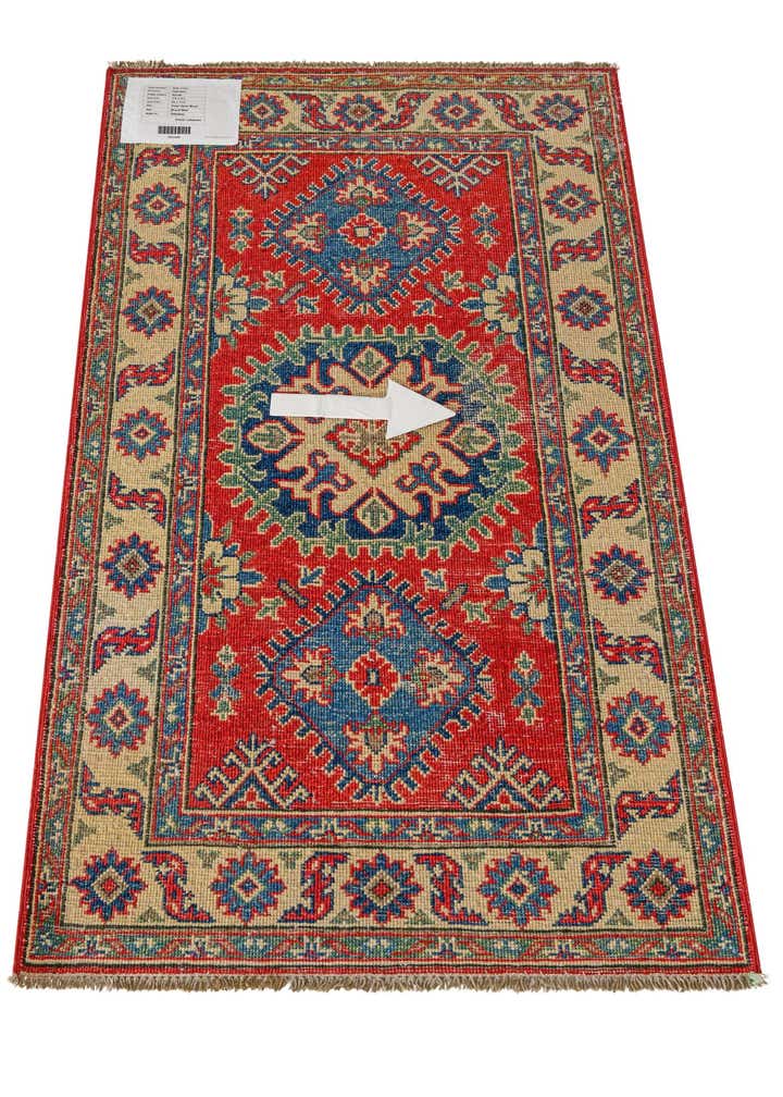 2' 8 x 4' 2 Hand Knotted Kazak Rug