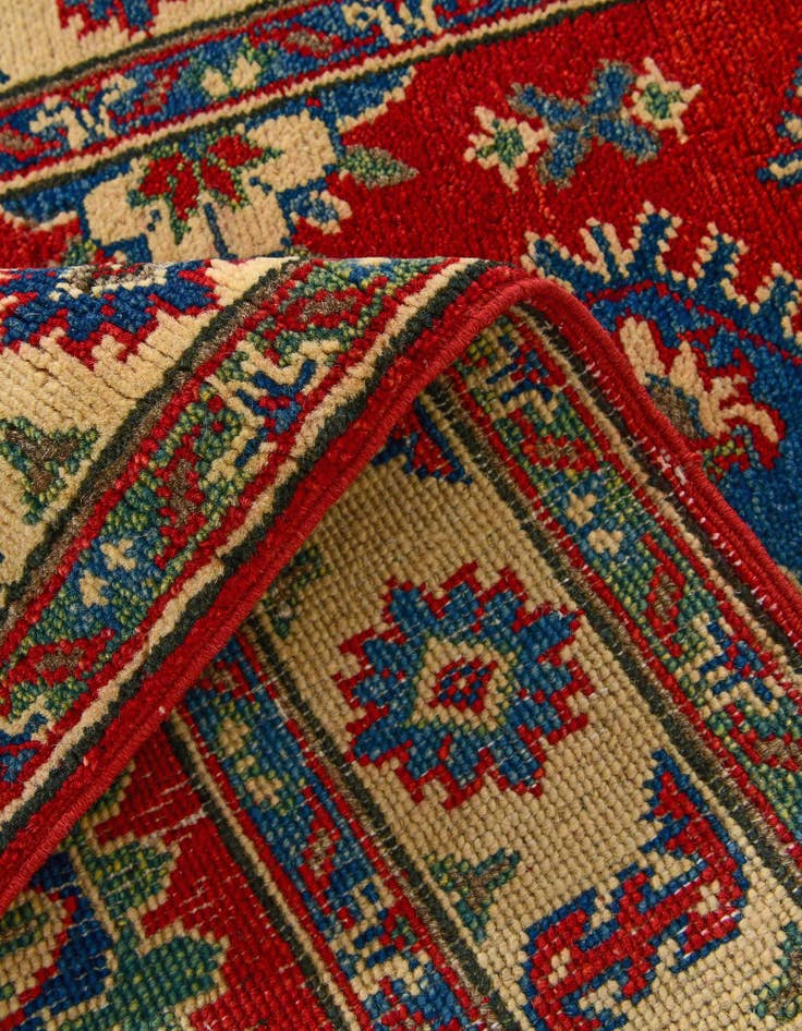 Detail image of 2' 8 x 4' 2 Hand Knotted Kazak Rug