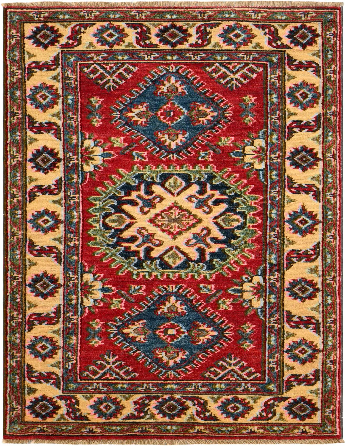 2' 8 x 4' 2 Hand Knotted Kazak Rug