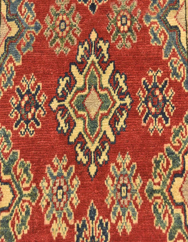 Detail image of 2' 9 x 4'  Hand Knotted Kazak Rug