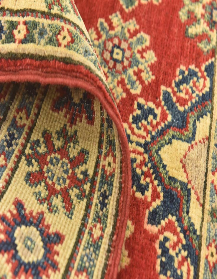 Detail image of 2' 9 x 4'  Hand Knotted Kazak Rug