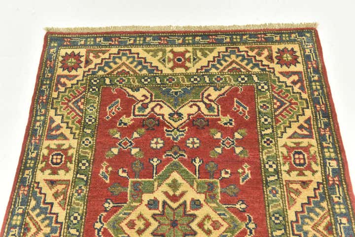 2' 8 x 4' Hand Knotted Kazak Rug