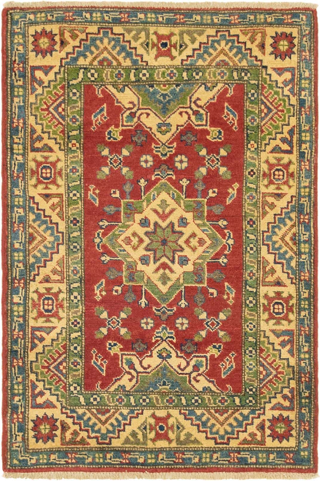 2' 8 x 4' Hand Knotted Kazak Rug