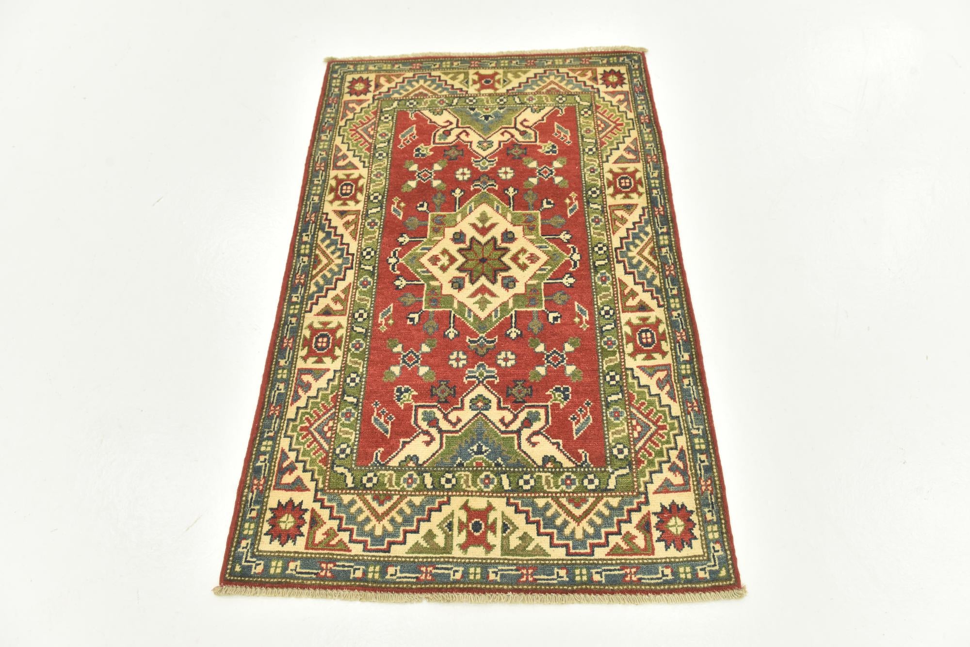 2' 8 x 4' 2 Hand Knotted Kazak Rug