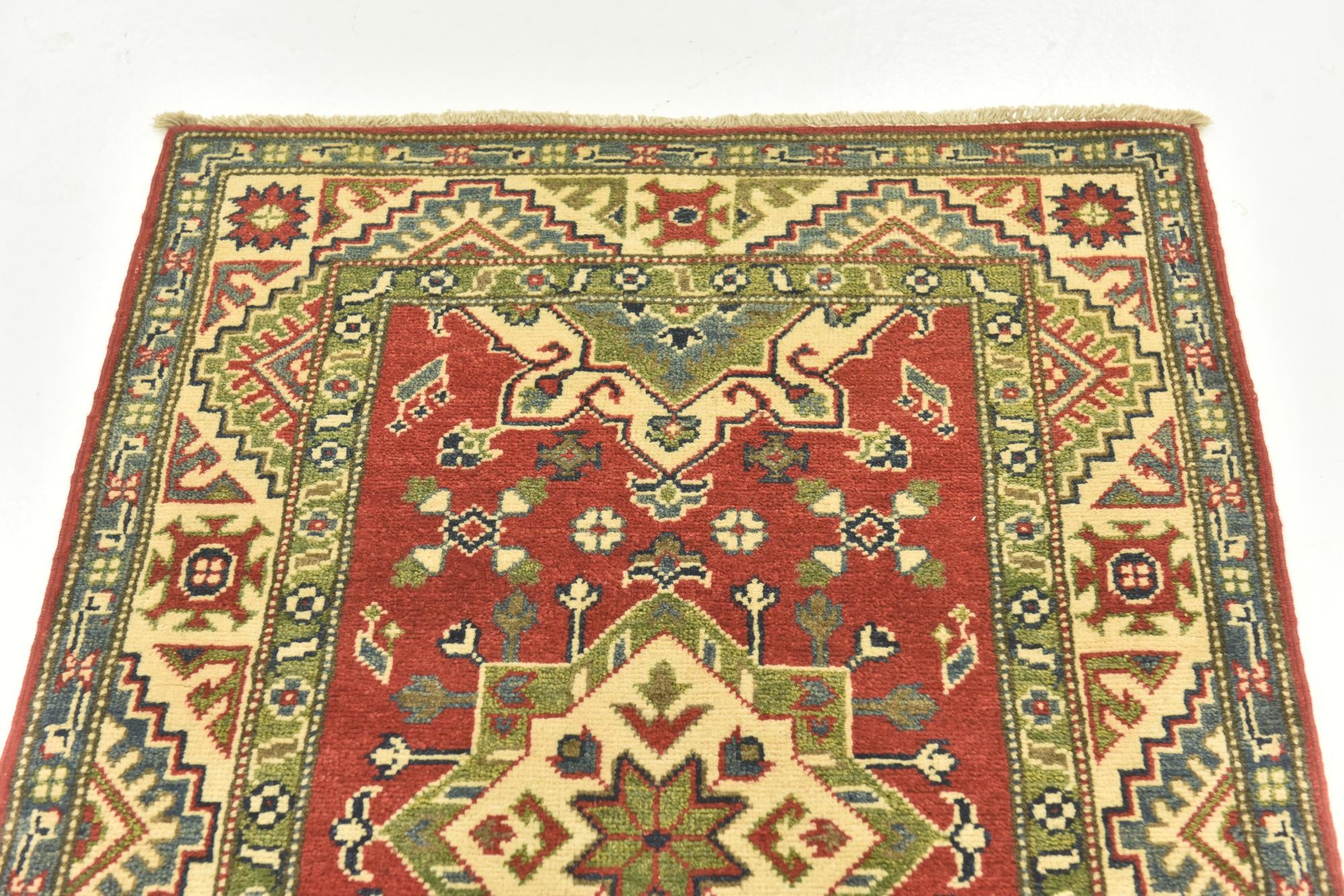 2' 8 x 4' 2 Hand Knotted Kazak Rug