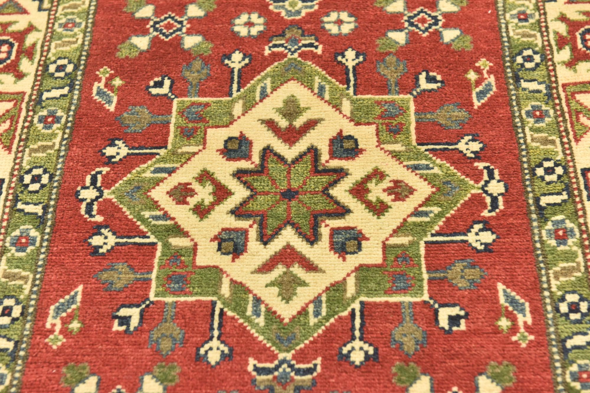 2' 8 x 4' 2 Hand Knotted Kazak Rug