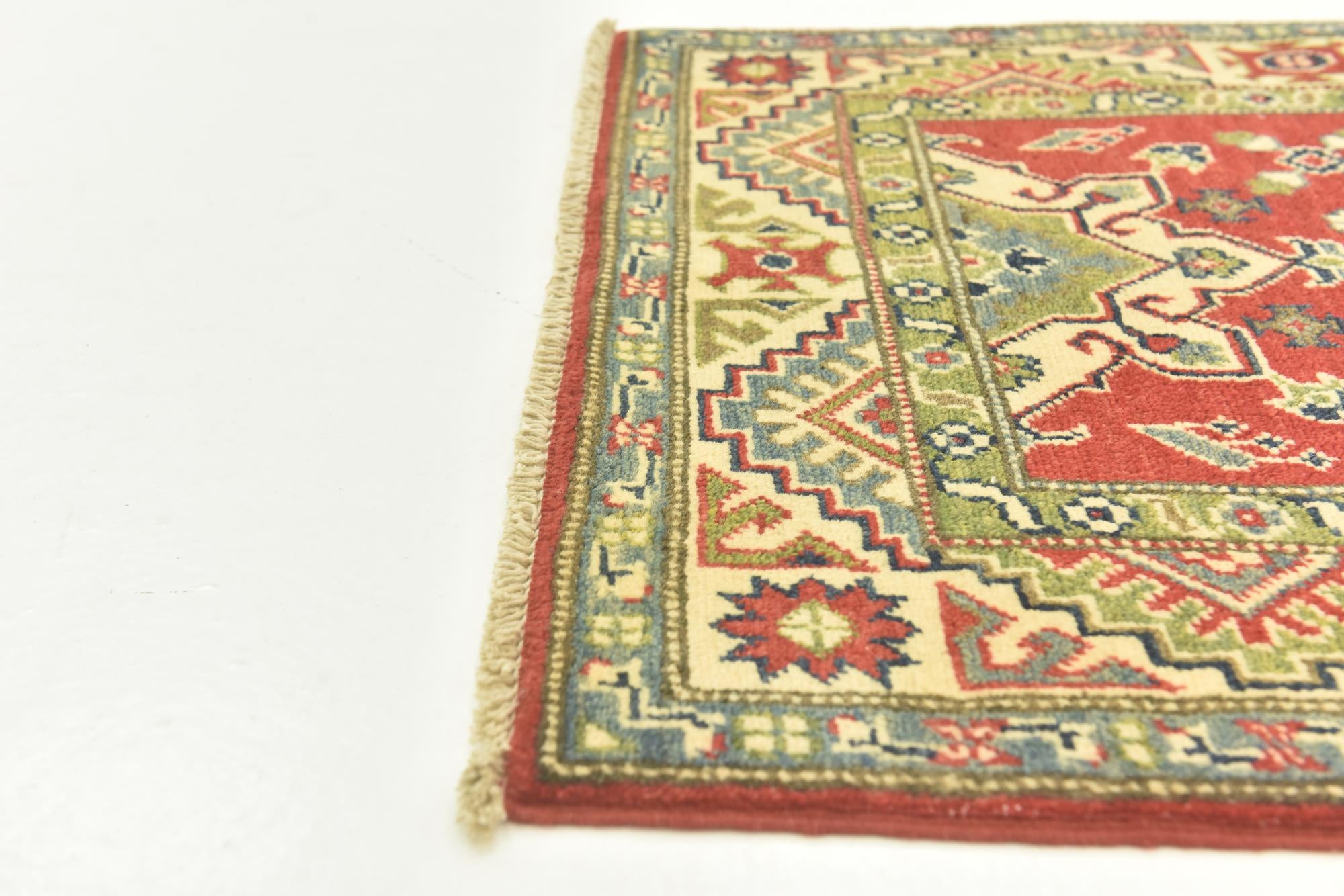 2' 8 x 4' 2 Hand Knotted Kazak Rug