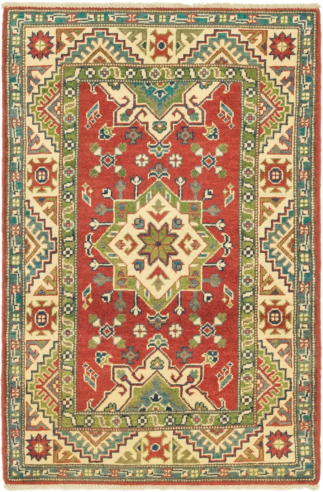 2' 8 x 4' 2 Hand Knotted Kazak Rug