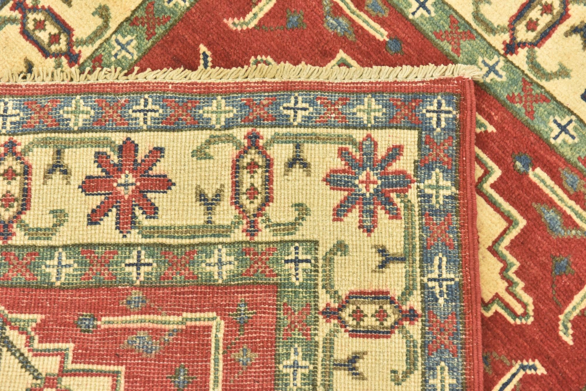 2' 9 x 4' 1 Hand Knotted Kazak Rug