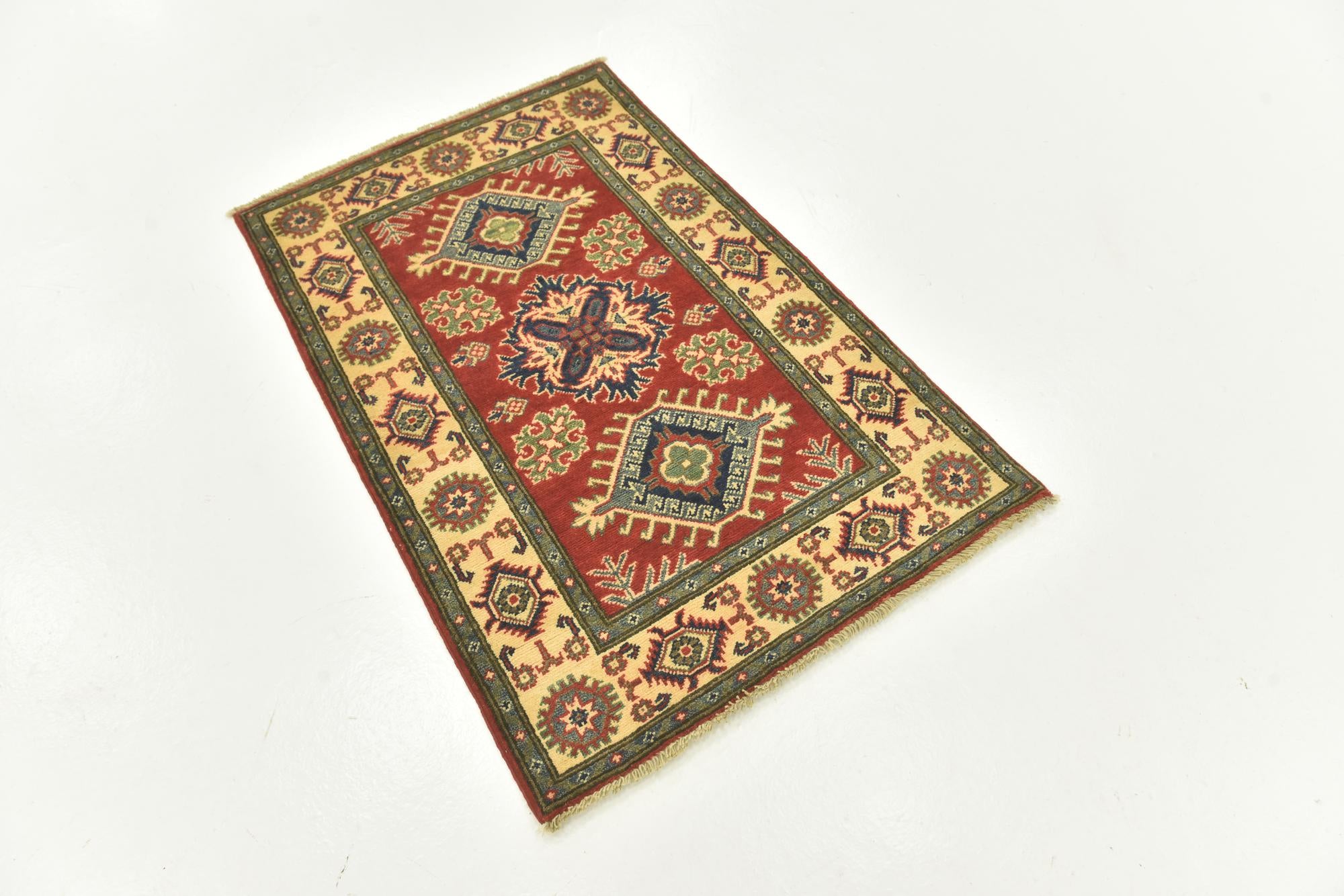 2' 8 x 4' 2 Hand Knotted Kazak Rug
