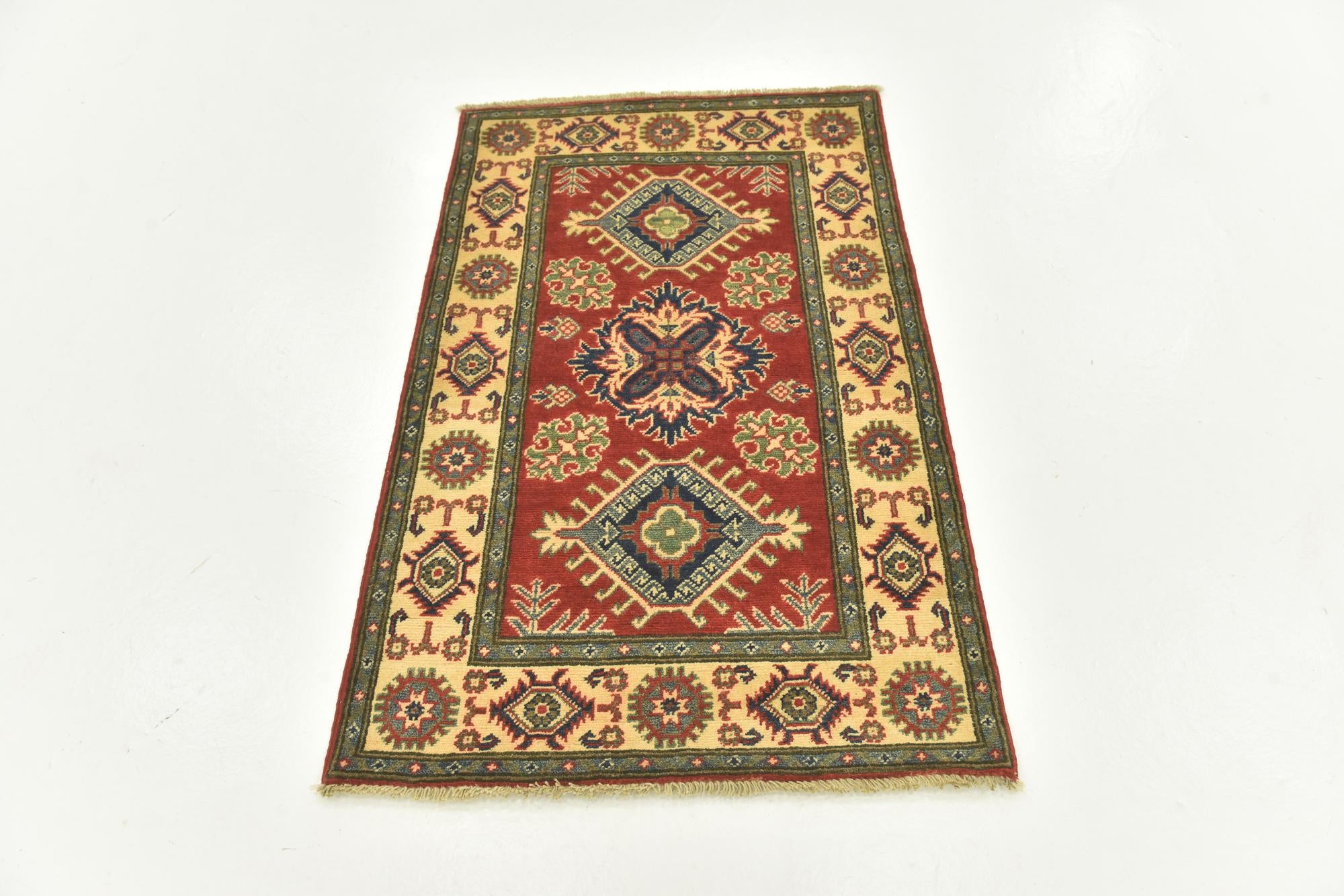2' 8 x 4' 2 Hand Knotted Kazak Rug