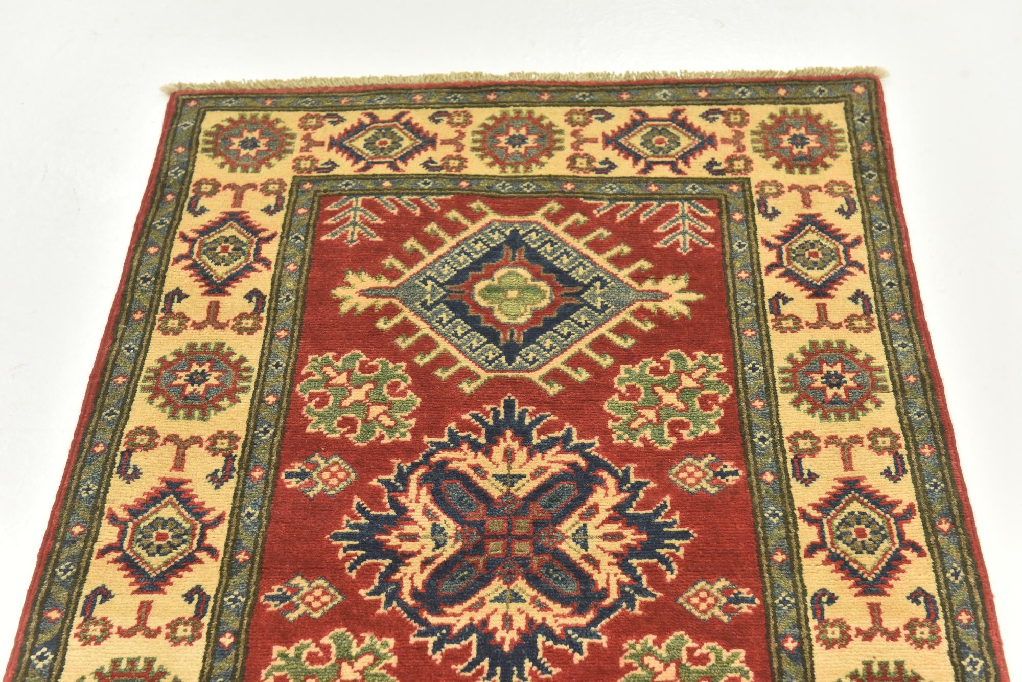 2' 8 x 4' 2 Hand Knotted Kazak Rug