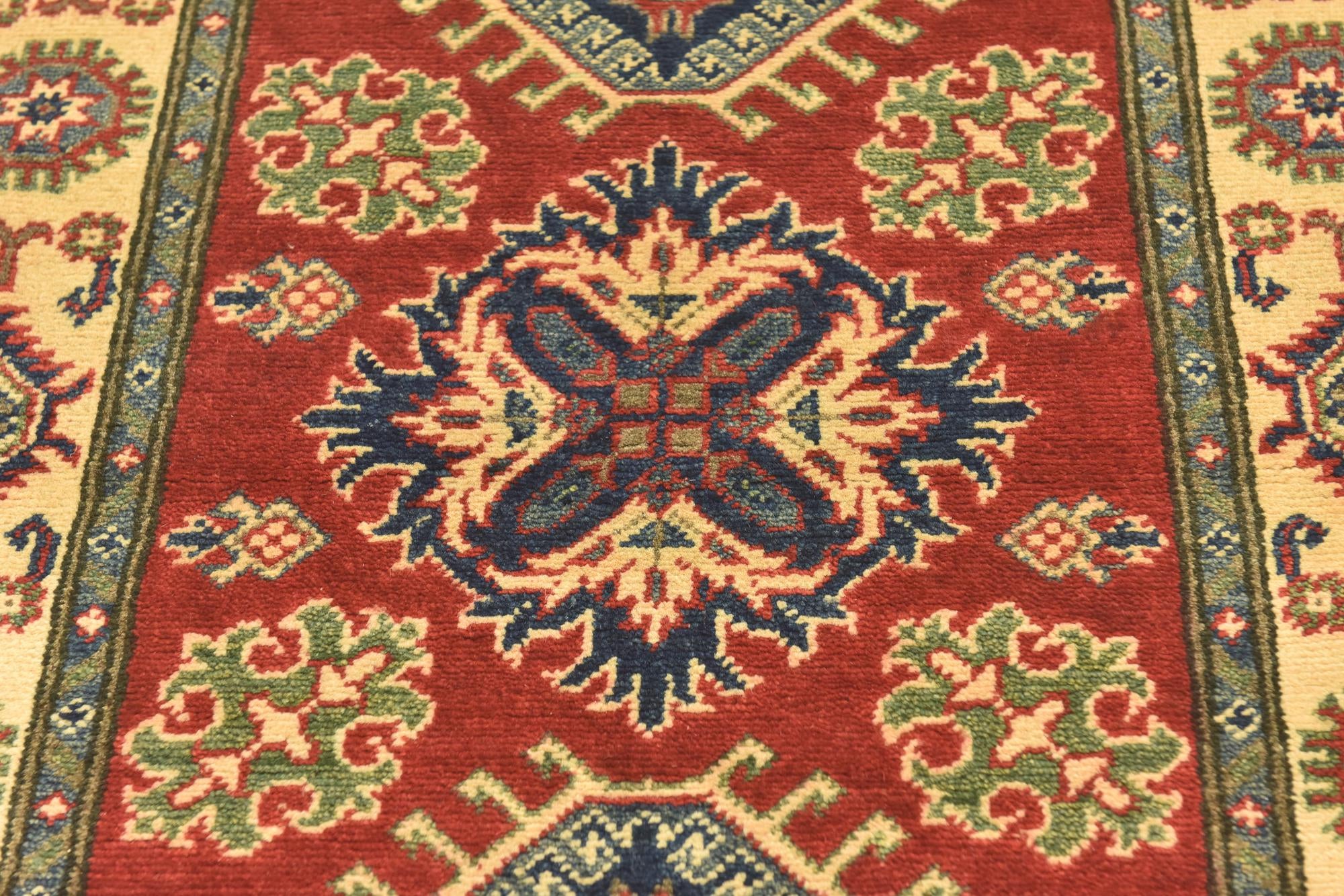 2' 8 x 4' 2 Hand Knotted Kazak Rug
