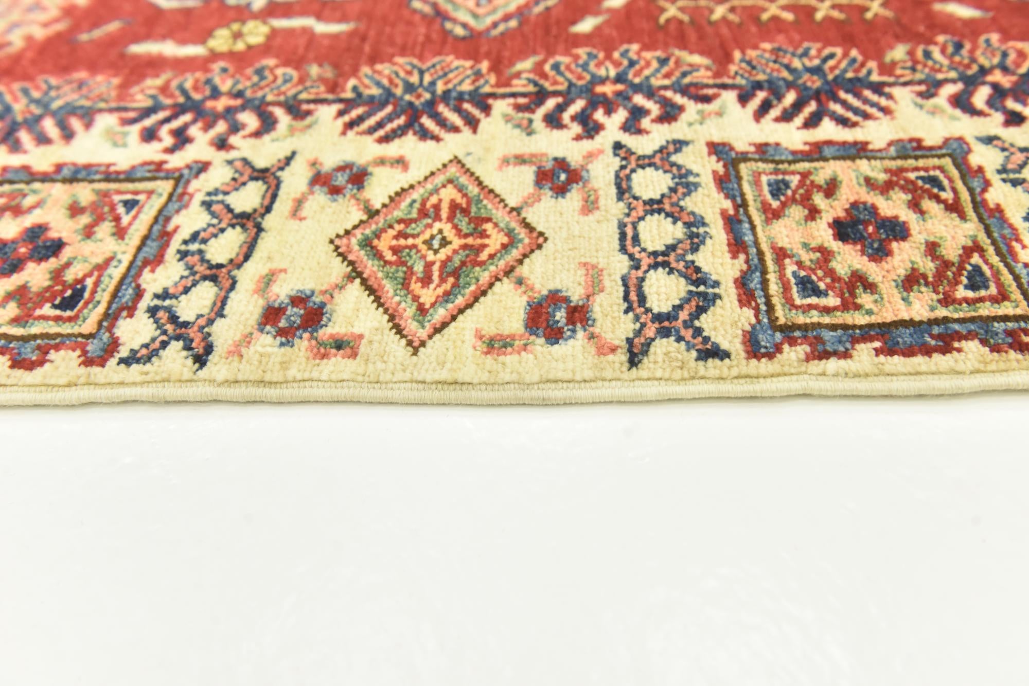 3' 3 x 4' 10 Hand Knotted Kazak Oriental Rug