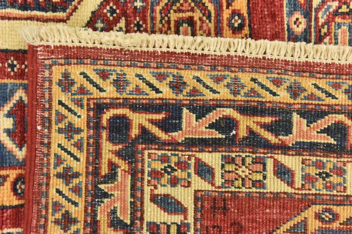 5' 7 x 8' Hand Knotted Kazak Oriental Rug