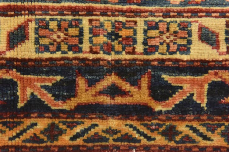 Detail image of 5' 7 x 8' Hand Knotted Kazak Oriental Rug