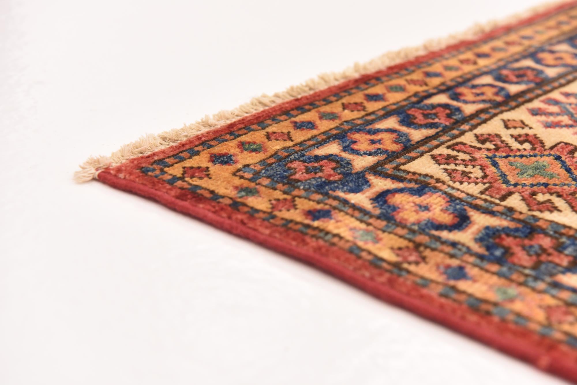 6' 2 x 8' 10 Hand Knotted Kazak Oriental Rug