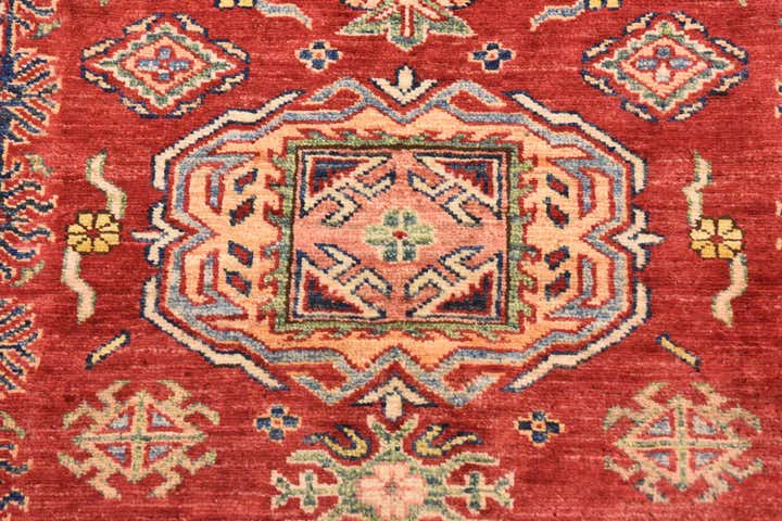 3' 1 x 4' 11 Hand Knotted Kazak Oriental Rug