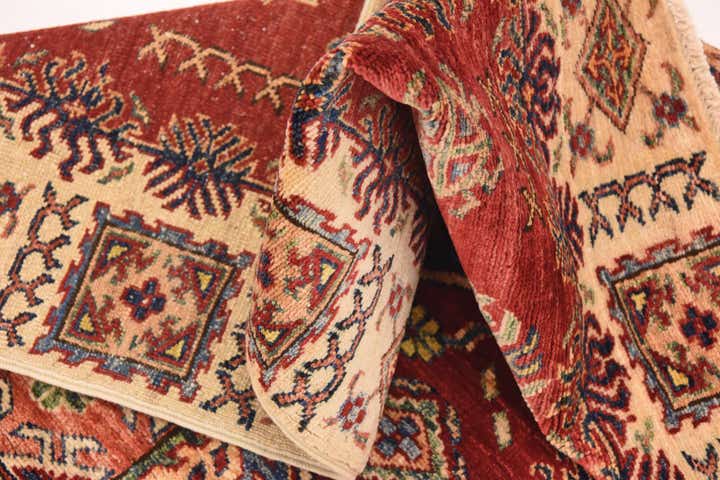 3' 1 x 4' 11 Hand Knotted Kazak Oriental Rug