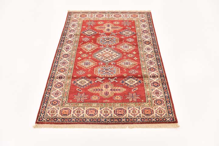 3' 4 x 5' Hand Knotted Kazak Oriental Rug