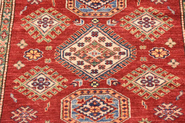 3' 4 x 5' Hand Knotted Kazak Oriental Rug