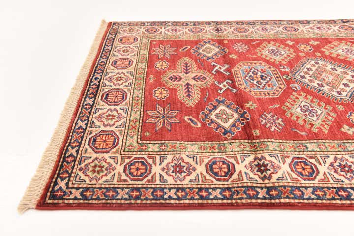 3' 4 x 5' Hand Knotted Kazak Oriental Rug