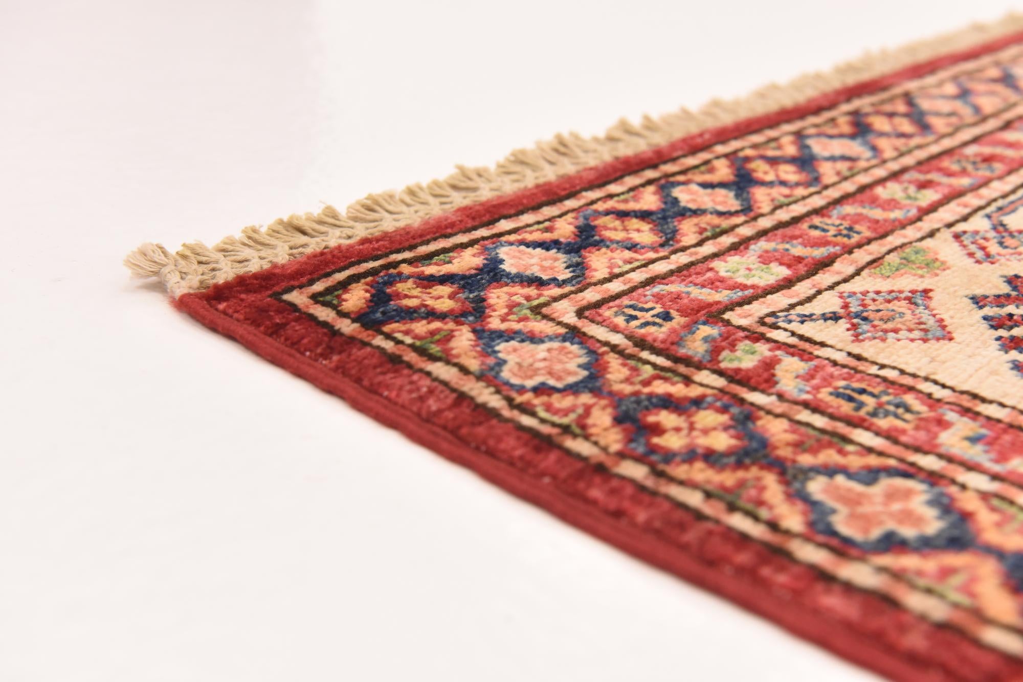 6' 7 x 9' 10 Hand Knotted Kazak Oriental Rug
