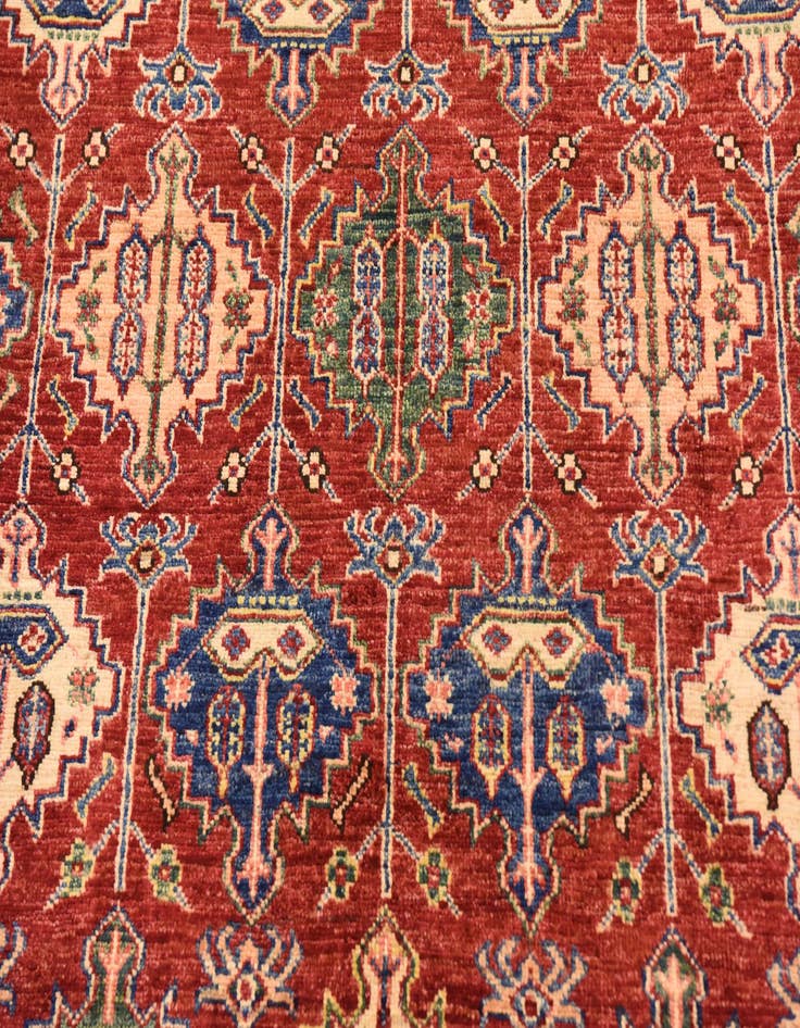 Detail image of 6' 8 x 9' 10  Hand Knotted Kazak Oriental Wool Rug
