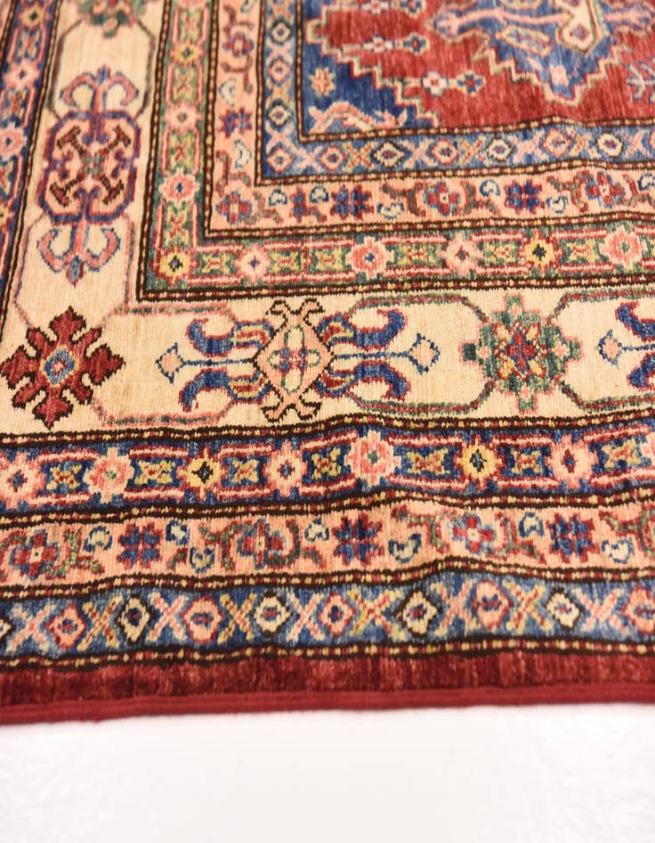 Detail image of 6' 8 x 9' 10  Hand Knotted Kazak Oriental Wool Rug