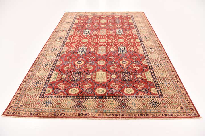 6' 6 x 9' 6 Hand Knotted Kazak Oriental Rug