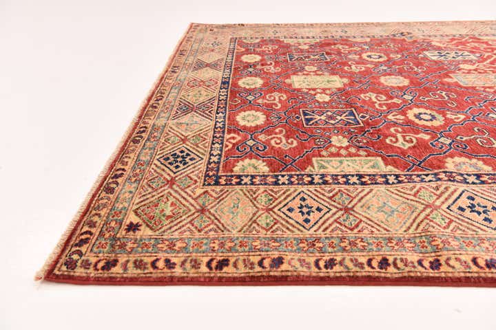 6' 6 x 9' 6 Hand Knotted Kazak Oriental Rug