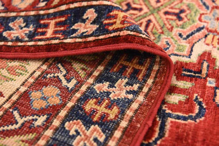 200cm x 290cm Hand Knotted Kazak Oriental Rug